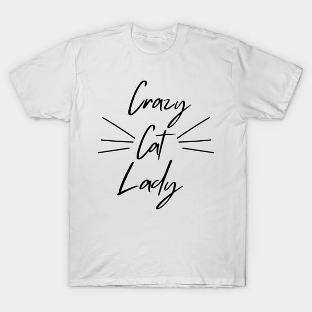 Crazy Cat Lady T-Shirt by Satic